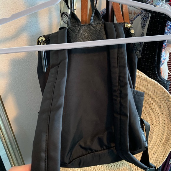 Designer Black Backpack - Picture 6 of 7